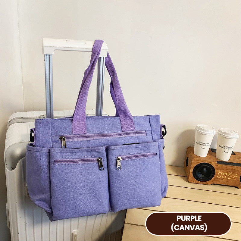 👜Vintage Einfarbige Schultertasche🎁