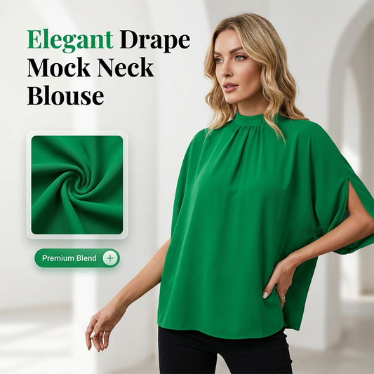 Elegancka damska bluzka z golfem