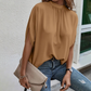 Women's Elegant Mock Neck Top