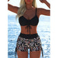 Damski zestaw bikini – top wiązany, spodenki typu boyshort (szorty damskie), wiele fasonów 🏖️