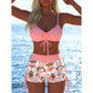 Damski zestaw bikini – top wiązany, spodenki typu boyshort (szorty damskie), wiele fasonów 🏖️