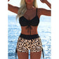Damski zestaw bikini – top wiązany, spodenki typu boyshort (szorty damskie), wiele fasonów 🏖️