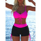 🩱Zestaw bikini damskiego – top wiązany, szorty typu boyshorts, różne fasony 🏖️