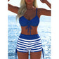 Damski zestaw bikini – top wiązany, spodenki typu boyshort (szorty damskie), wiele fasonów 🏖️