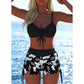Damski zestaw bikini – top wiązany, spodenki typu boyshort (szorty damskie), wiele fasonów 🏖️