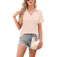 Damski Casual T-shirt z dekoltem w serek