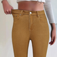 Damskie jeansy skinny z wysokim stanem i elastycznym materiałem