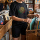 Damski T-shirt Casual z Nadrukiem Meksyk
