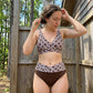 🩱 Dwuczęściowy damski bikini z wysokim stanem