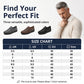 Oddychające męskie buty typu slip-on z siateczki
