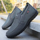 Oddychające męskie buty typu slip-on z siateczki