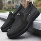 Oddychające męskie buty typu slip-on z siateczki