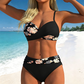 Dwuczęściowe Bikini z Push-Up i Wyszczuplającym Paskiem | 9 Kolorów | Rozmiary Plus S-2XL | Plaża Lato 🌊👙 + 🎁 Prezent Naszyjnik