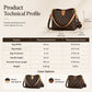 Kobieca torba wiadro Elegancka torba na ramię i crossbody