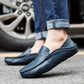 Męski Mediolański Ręcznie Wykonany Skórzany Mocasin