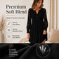 -50% 👗💖 Sukienka damska z koronką z długim rękawem