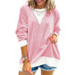Damski Casual Sweter z Kolorowymi Blokami