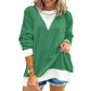 Damski Casual Sweter z Kolorowymi Blokami