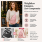 Lekka pikowana torba na ramię typu crossbody sling