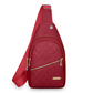 Lekka pikowana torba na ramię typu crossbody sling