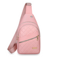 Lekka pikowana torba na ramię typu crossbody sling