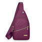 Lekka pikowana torba na ramię typu crossbody sling