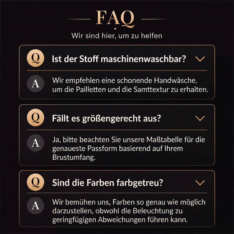 ✨Festliches Pailletten-Patchwork-Kleid für Damen