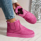 🔥 Tymczasowa Oferta ✨ Damskie Wygodne Ciepłe Krótkie Kozaki – Miękka Wyściółka & Wspierający Komfort Chodzenia 👢