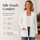 Damski sweter rozpinany, casual, z kieszeniami