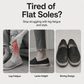 Damskie buty slip-on na platformie z brokatem