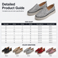 Damskie buty slip-on na platformie z brokatem