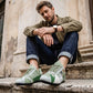 Męskie lekkie buty do chodzenia typu slip-on