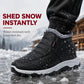 ❄️💪 Męskie zimowe buty typu slip-on, podszewka z polaru 360°, wodoodporne, podeszwa antypoślizgowa — różne kolory, rozmiary EU 36–46