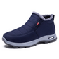 ❄️💪 Męskie zimowe buty typu slip-on, podszewka z polaru 360°, wodoodporne, podeszwa antypoślizgowa — różne kolory, rozmiary EU 36–46