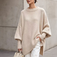 ☁️ Przytulny Codzienny Komfort | Sweter Rozpinany z Okrągłym Dekoltem dla Kobiet w Rozmiarach Plus Size