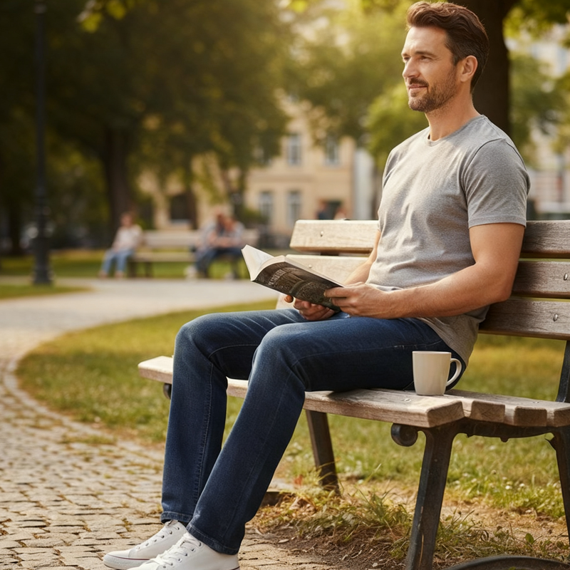 👖❄️ Neuheiten – Herren-Gefütterte-Jeans – warm und robust