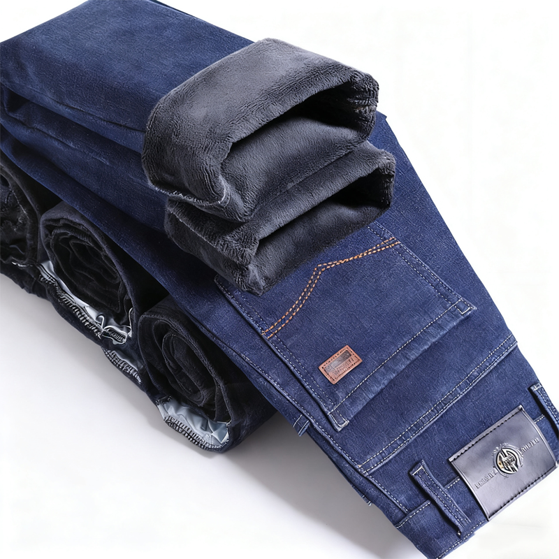 👖❄️ Neuheiten – Herren-Gefütterte-Jeans – warm und robust