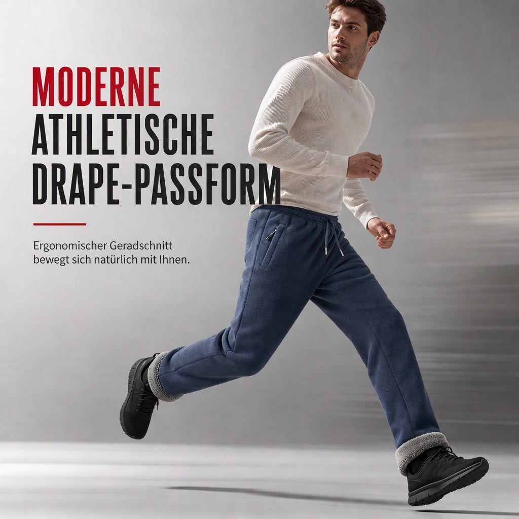 Unisex verdickte warme Fleece-Hose