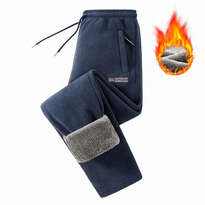 Unisex verdickte warme Fleece-Hose