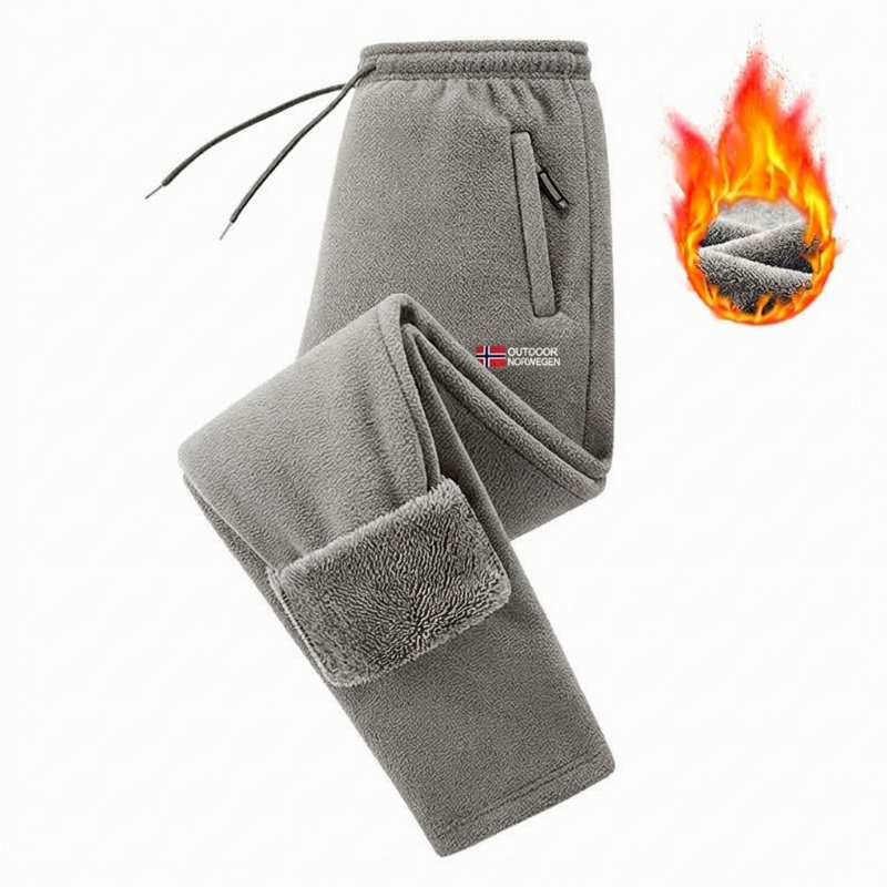 Unisex verdickte warme Fleece-Hose