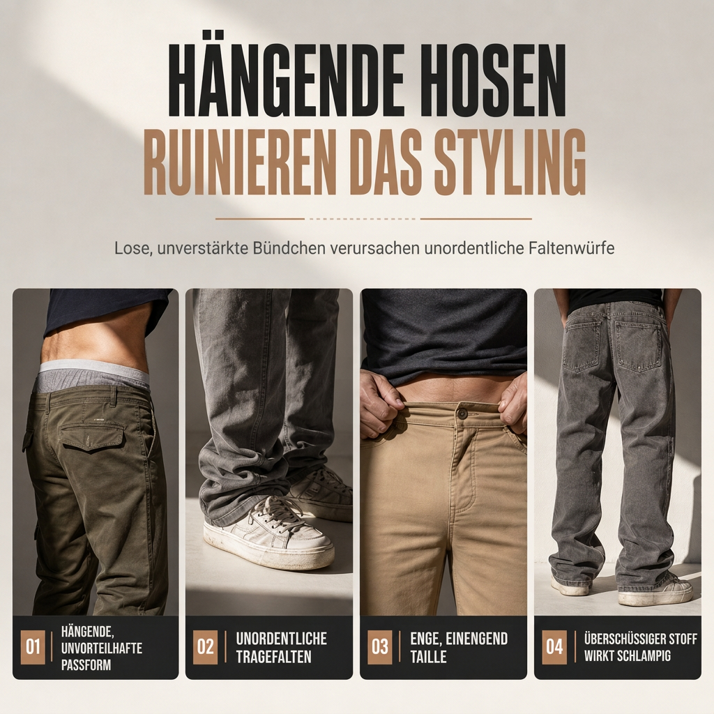 Qualität überzeugt! Cargo-Jogginghose für Herren, unifarben, im lässigen Stil