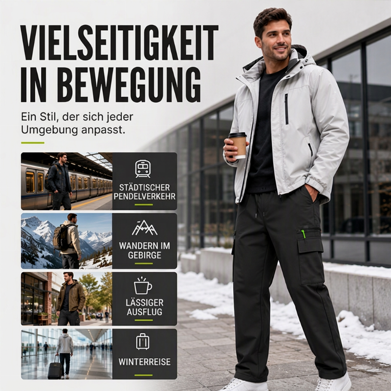 ✨Herren Winter Outdoor Winddichte Wärmehose