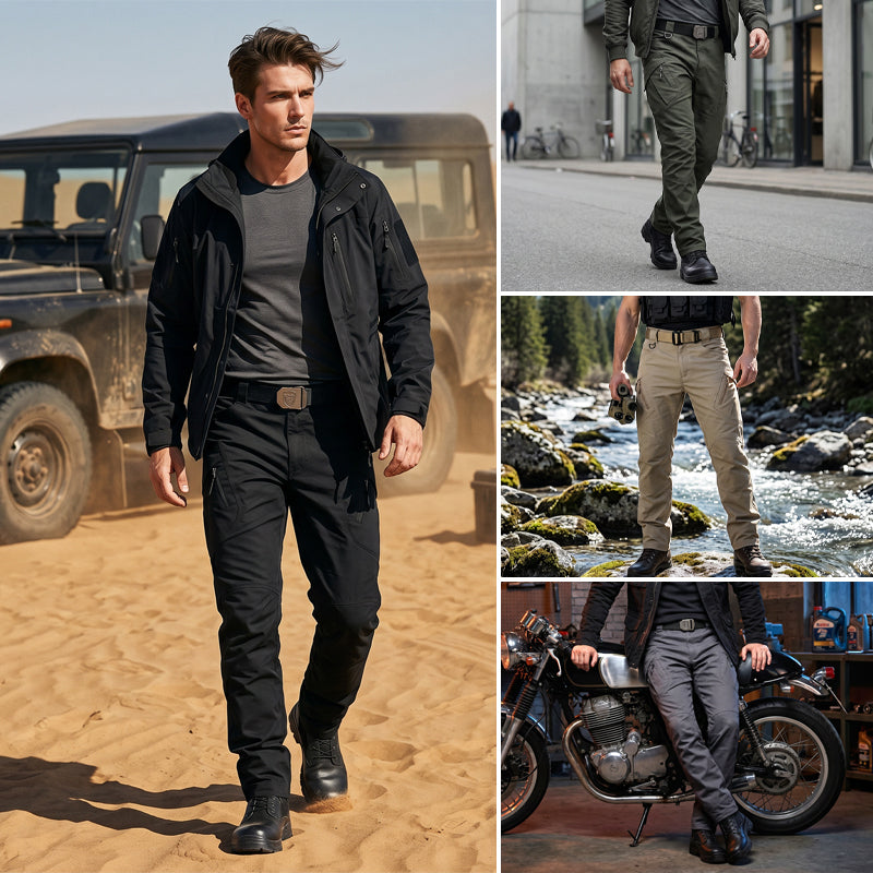 Wasserdichte, abriebfeste Tactical Hose mit mehreren Taschen