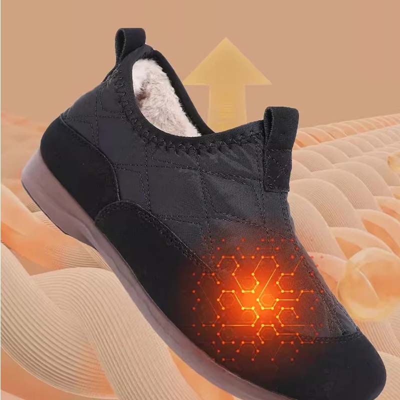 Thermoschuhe mit Reißverschluss für den Outdoor-Bereich, Damen