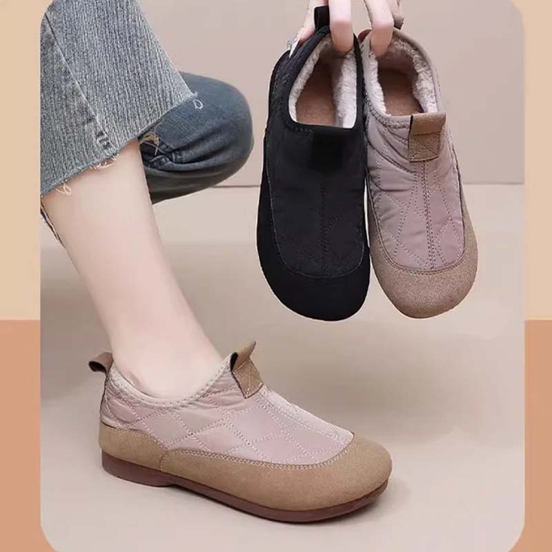 Thermoschuhe mit Reißverschluss für den Outdoor-Bereich, Damen