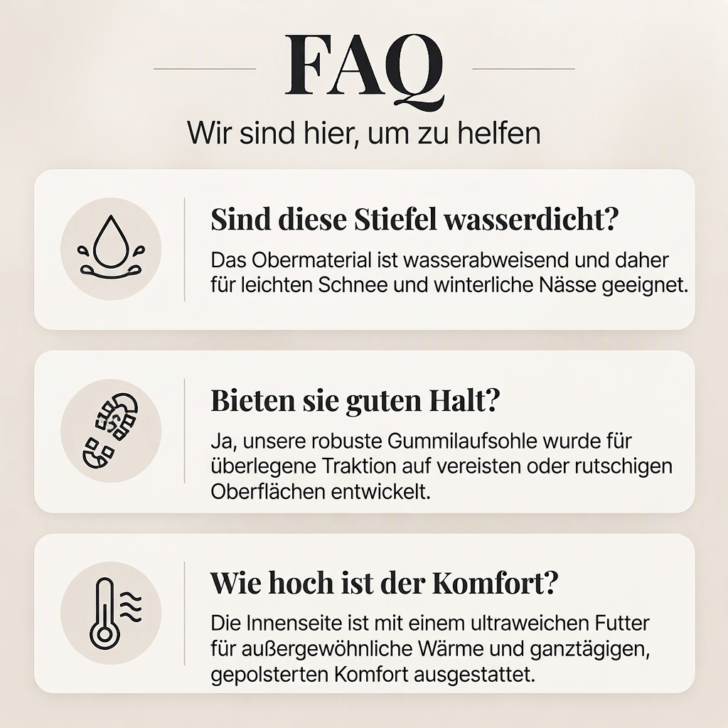 Damen Gemütliche Schnürschneestiefel