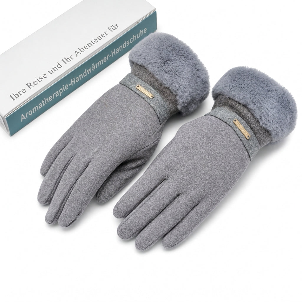 Damen Winter Thermo Touchscreen Handschuhe Winddichte Warme Handschuhe für Outdoor Radfahren und Autofahren