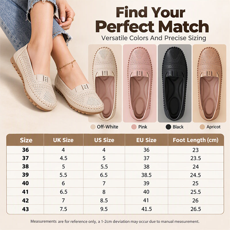 Damen Atmungsaktive Slipper Flache Schuhe