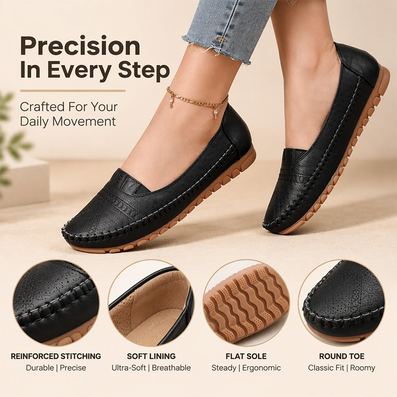 Damen Atmungsaktive Slipper Flache Schuhe