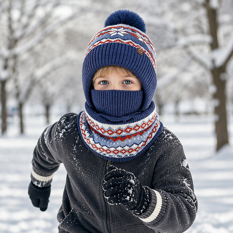 Winddichte wärmende Kinder-Wintersturmhaube